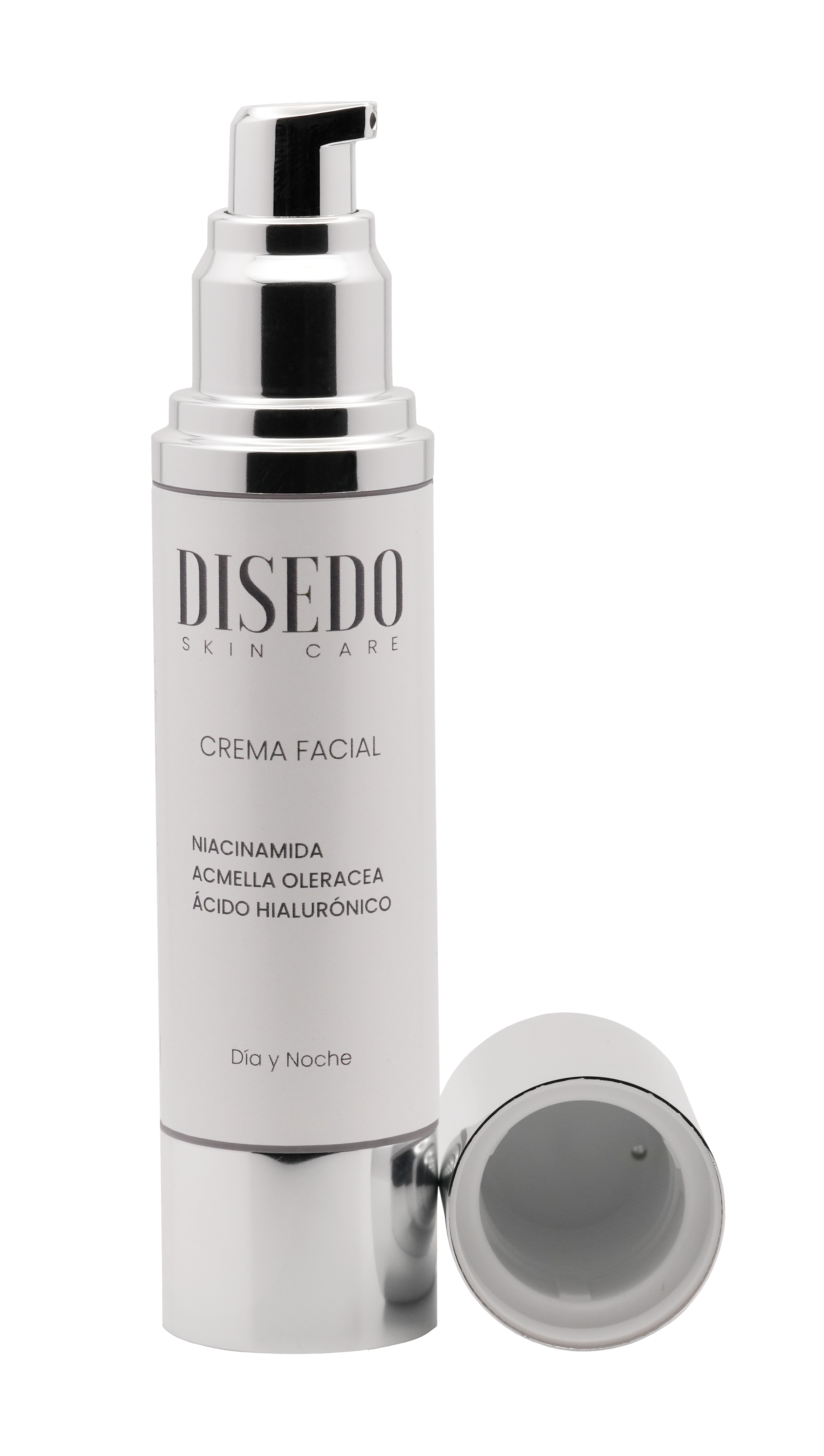CREMA FACIAL HIDRATANTE CON NIACINAMIDA, ACMELLA OLERACEA Y ÁCIDO HIALURÓNICO