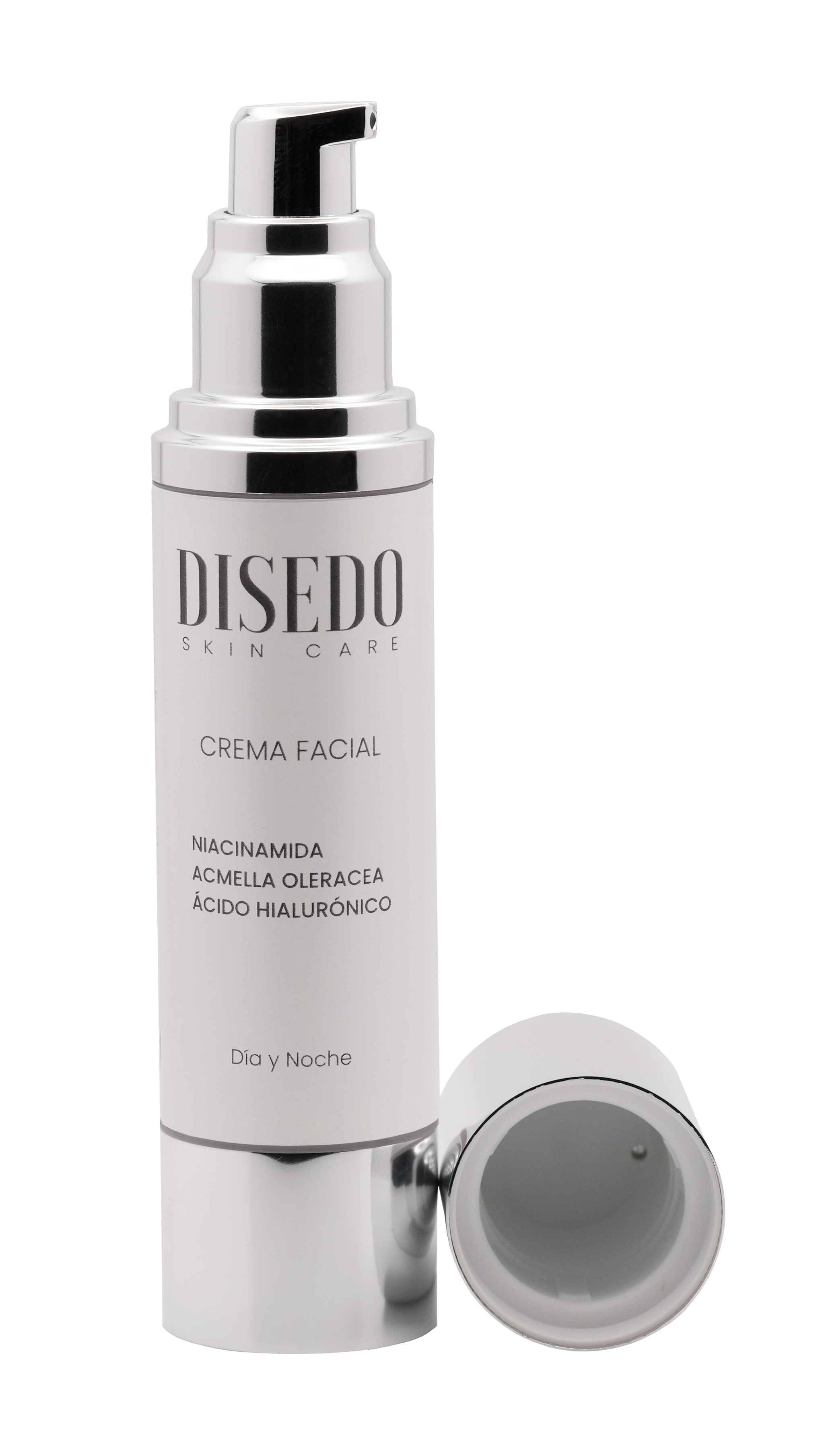 CREMA FACIAL HIDRATANTE CON NIACINAMIDA, ACMELLA OLERACEA Y ÁCIDO HIALURÓNICO