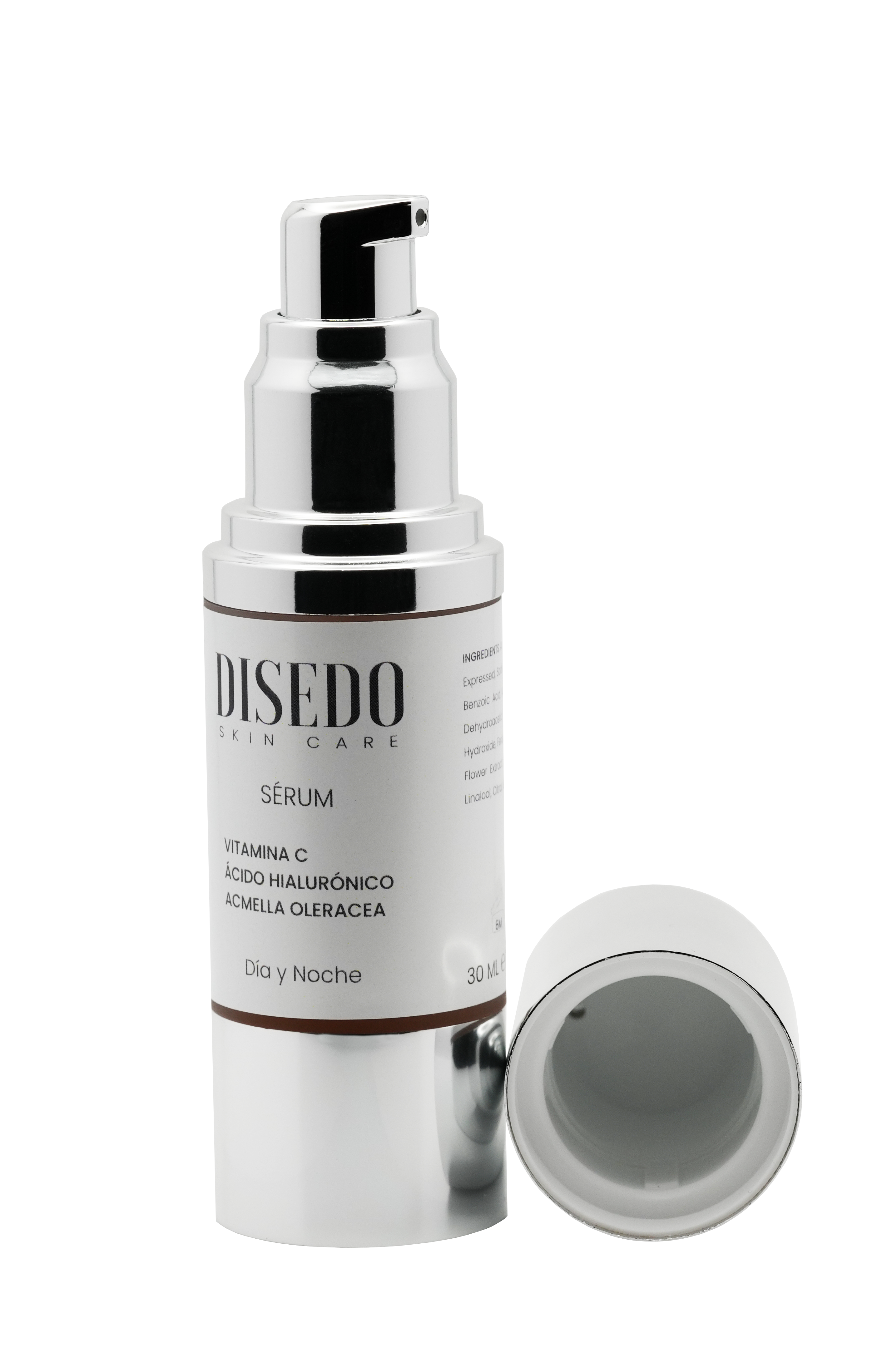 SÉRUM CON VITAMINA C ENCAPSULADA, ÁCIDO HIALURÓNICO Y ACMELLA OLERACEA