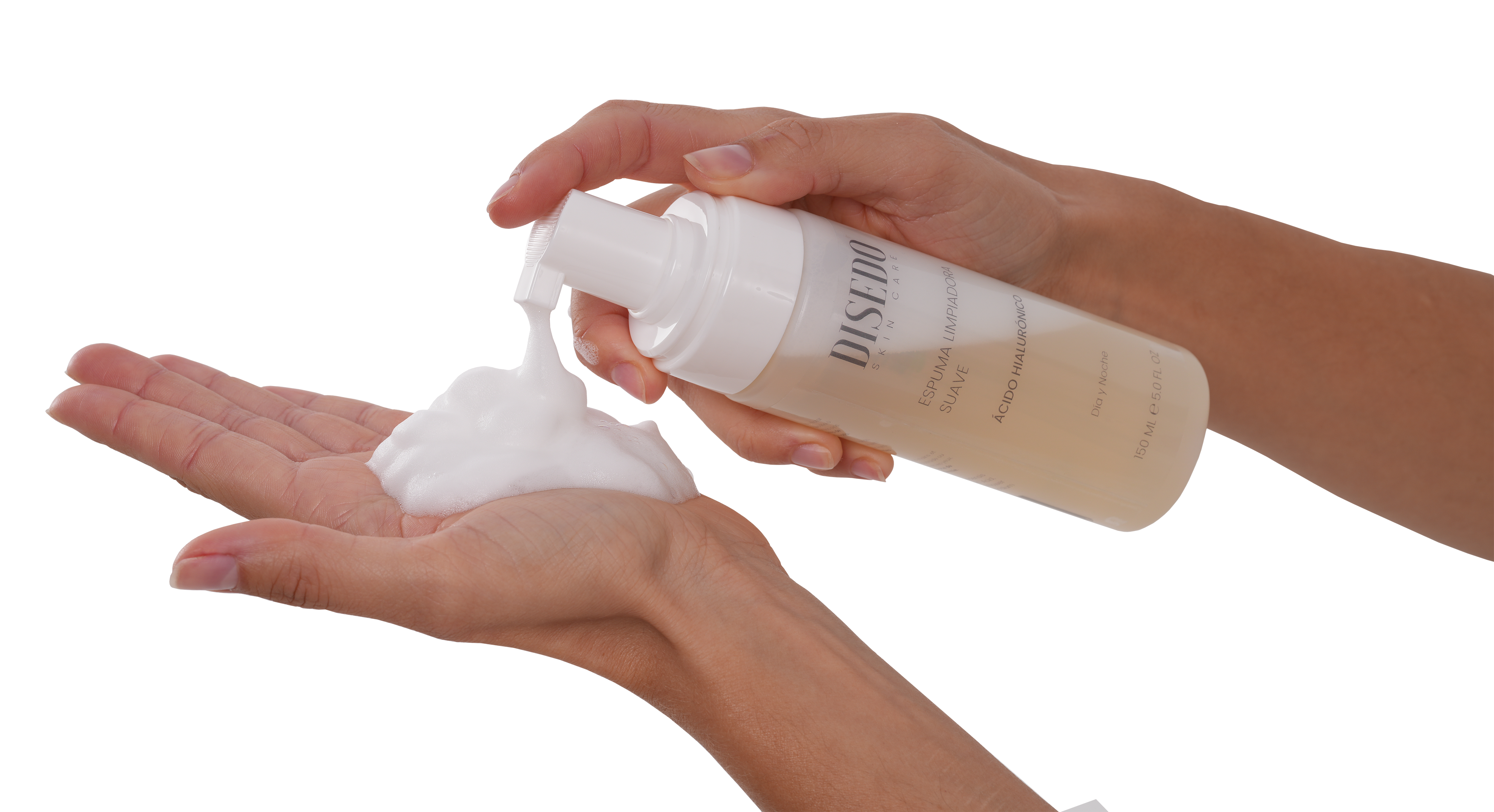 ESPUMA LIMPIADORA SUAVE CON ÁCIDO HIALURÓNICO (JABÓN)