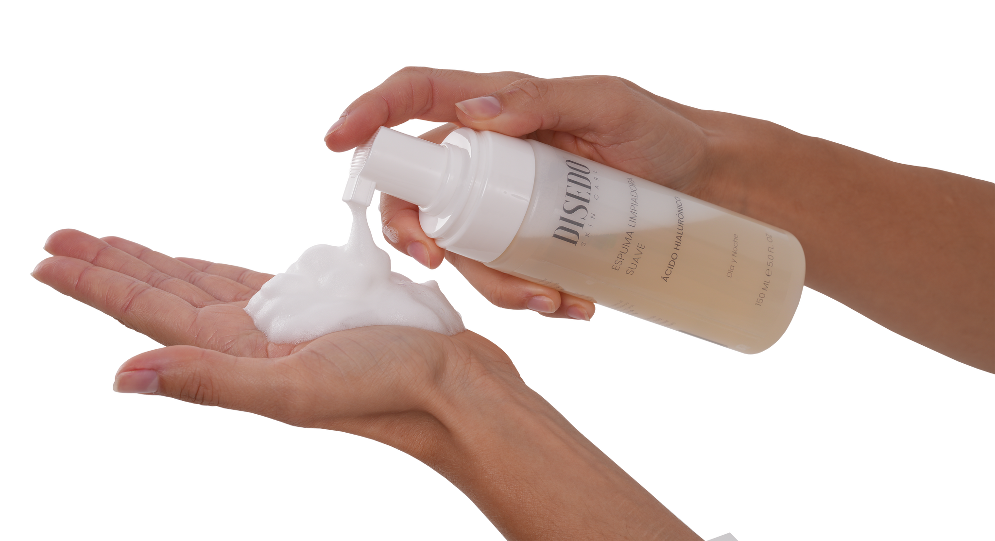 ESPUMA LIMPIADORA SUAVE CON ÁCIDO HIALURÓNICO (JABÓN)